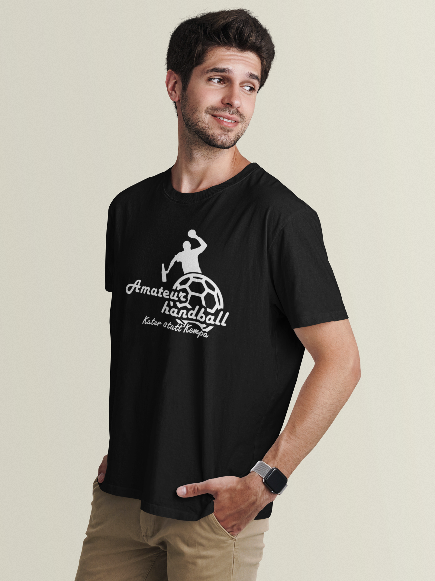 Amateurhandball_Basic_Print_Schwarz_Model