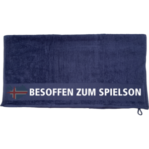 Besoffen zum Spielson - Island Handtuch