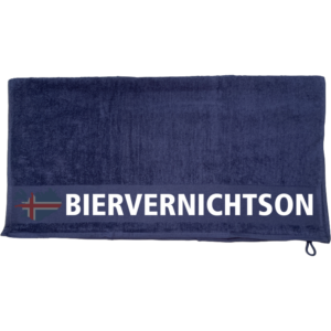 Biervernichtson - Island Handtuch