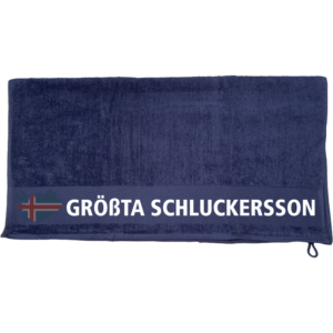 Grösta Schluckerson - Island Handtuch