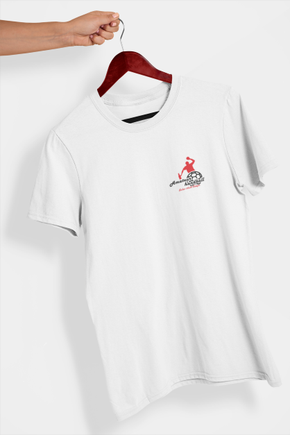 Amateurhandball Basic Shirt in weiß