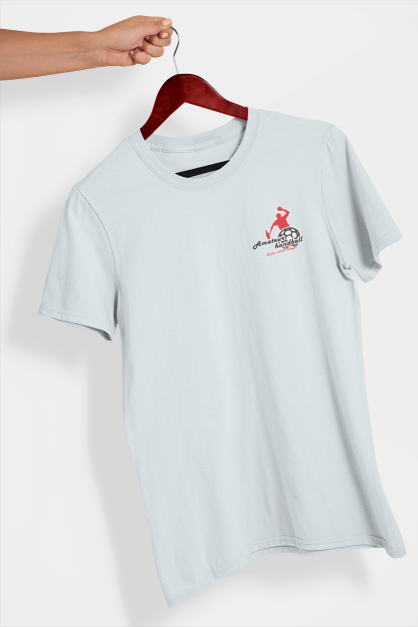 Basic Shirt Amateuerhandball in Blue Fog