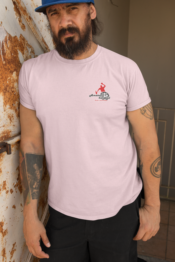 Basic Shirt Amateuerhandball in Soft Rose Model