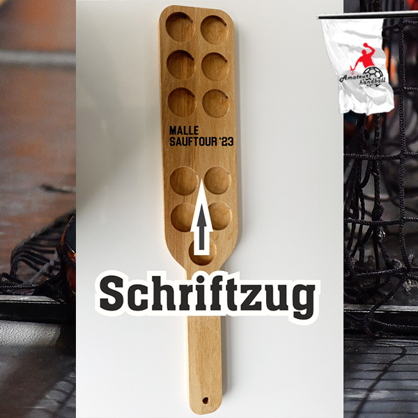 schnapsmeter mit schriftzug mannschaftsfahrt amateurhandball kater stat kempa handballshop